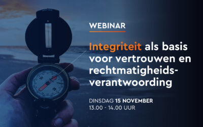 Webinar Normenkader integriteit
