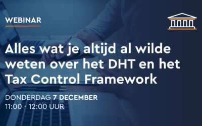 DHT en tax control framework
