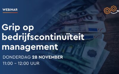 webinar grip op bedrijfscontinuïteit management