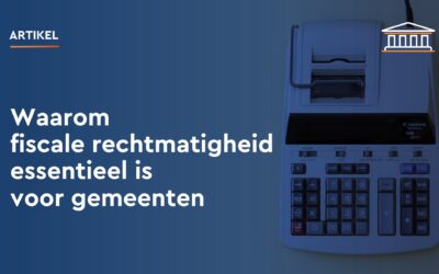 fiscale rechtmatigheid voor gemeenten