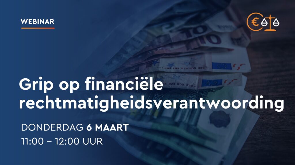 webinar financiële rechtmatigheidsverantwoording