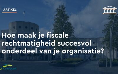 fiscale rechtmatigheid