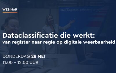 Webinar Dataclassificatie
