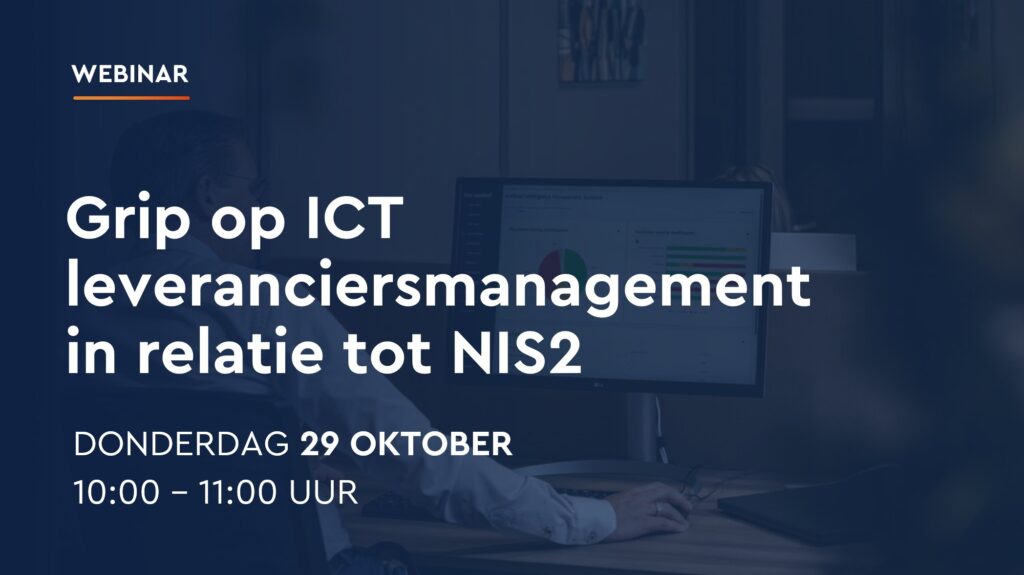 Webinar ICT Leveranciersmanagement oktober 2026 Webinar ICT Leveranciersmanagement oktober 2026